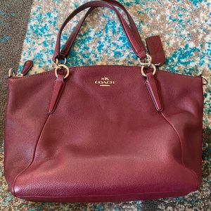 COPY - Pebbled Leather Coach Bag